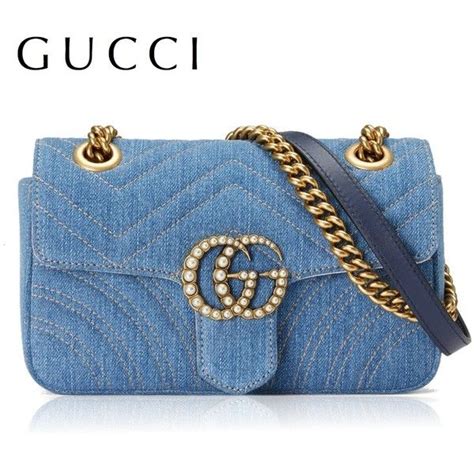 slim bag gucci|gucci denim marmont bag.